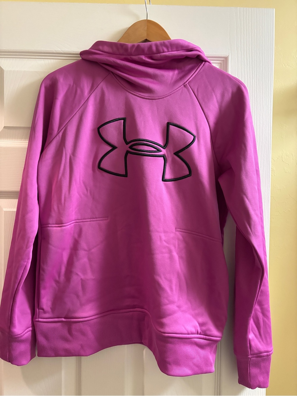 Under Armour Magenta Fleece Pullover Hoodie